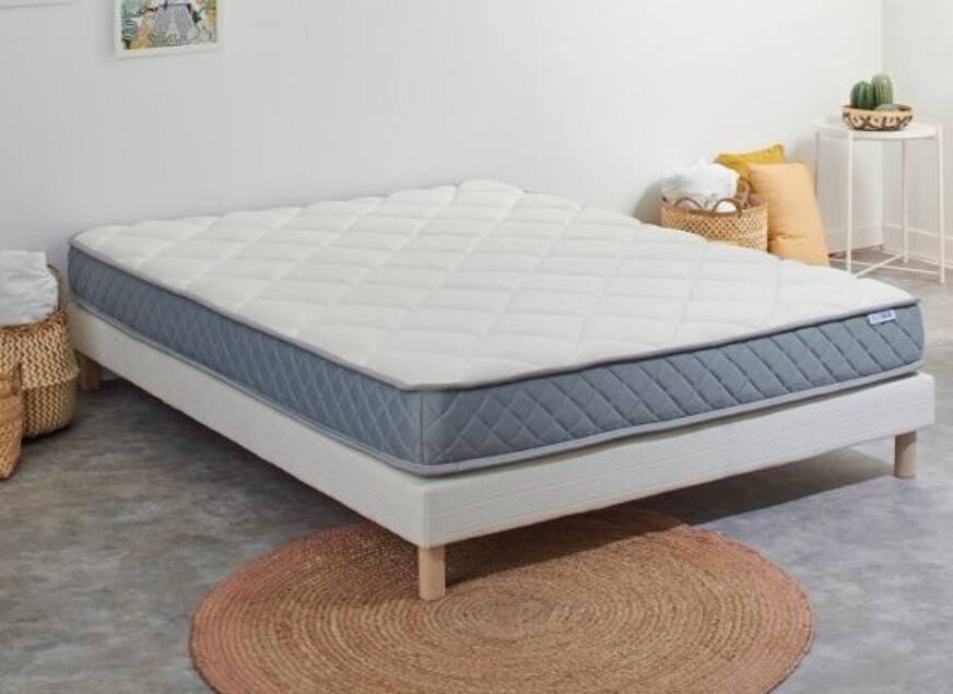 matelas bleu calin confortable